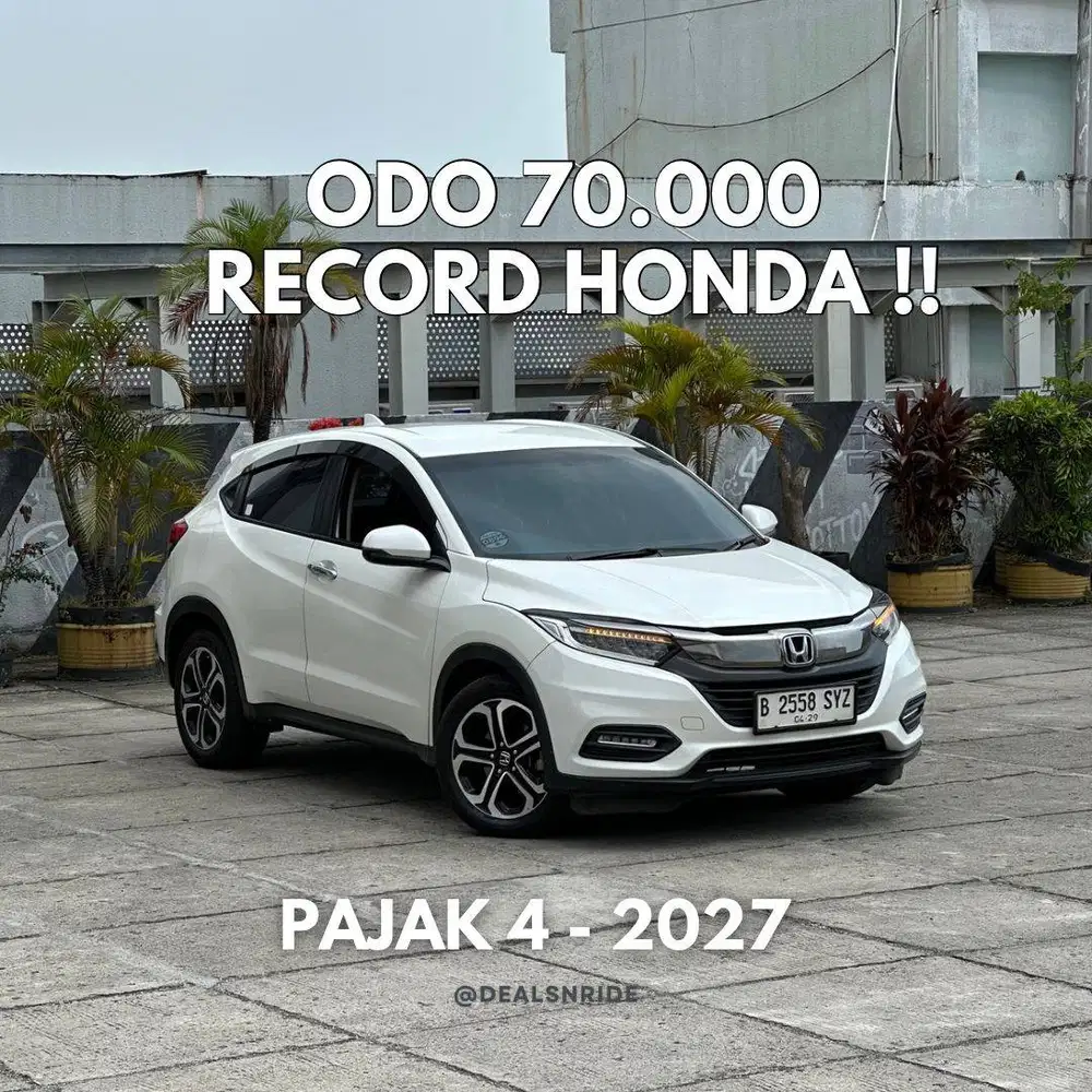 KM 70.000 ANTIKK !! PAJAK 4/2027 HONDA HRV SE SPECIAL EDITION 2019
