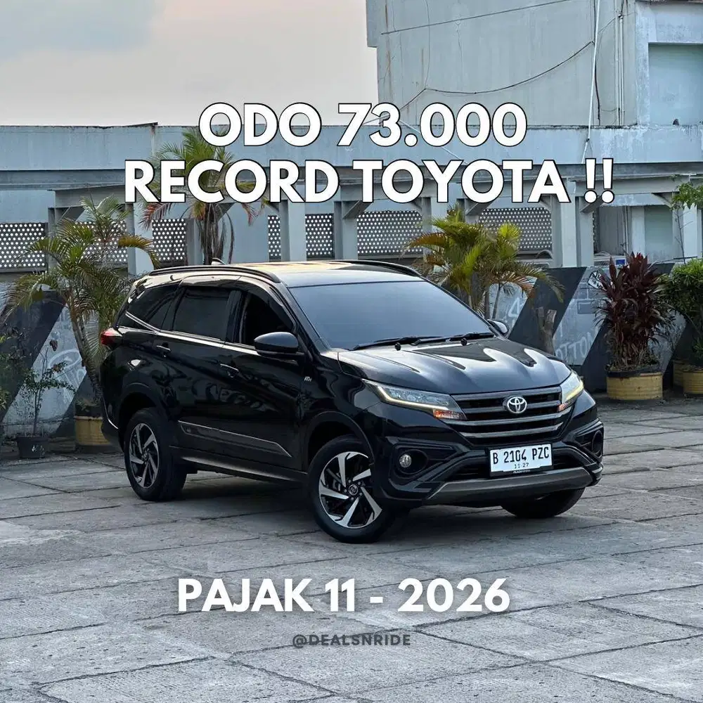 ODO 73.000 RECORD !! PAJAK 11/2026 TOYOTA RUSH GR SPORT 2022 MULUS