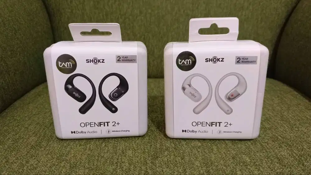 Shokz TWS OpenFit 2+ Black & White