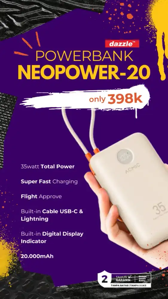 Acmic Powerbank Neopower-20