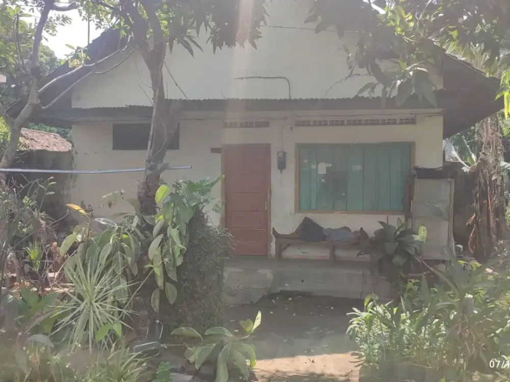 Dijual rumah dan tanah pekarangan luas nol jalan raya Ngadiluwih, Kediri