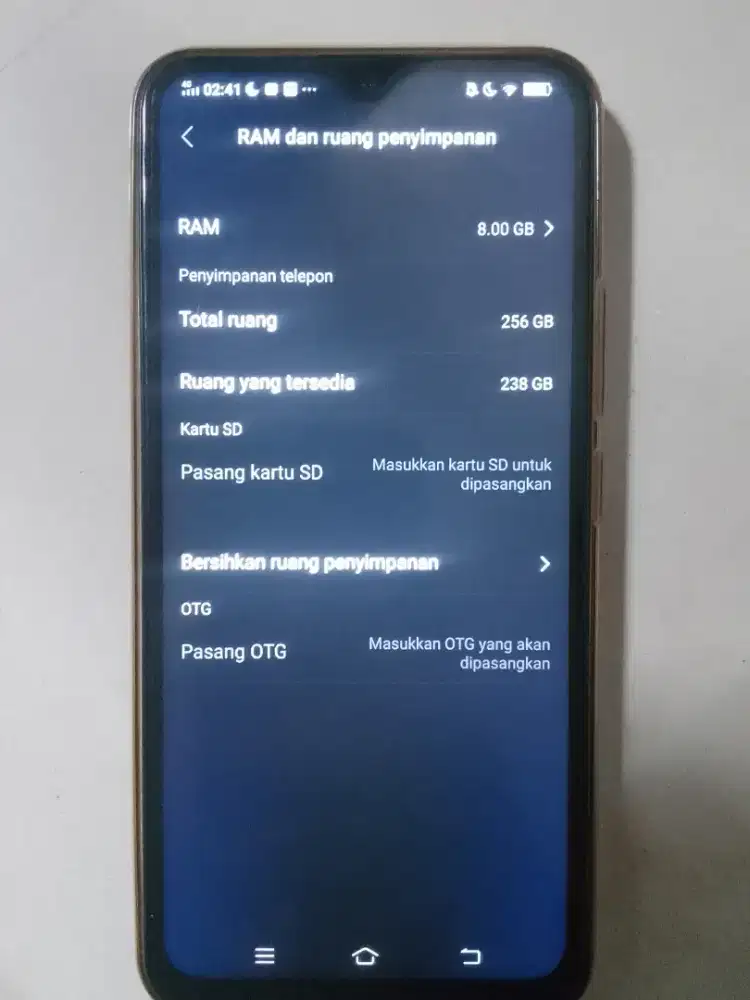 Jual Vivo y19 spek sesuai foto