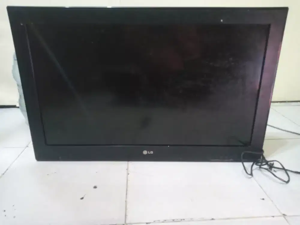 Tv lg 32in minus gambar garis