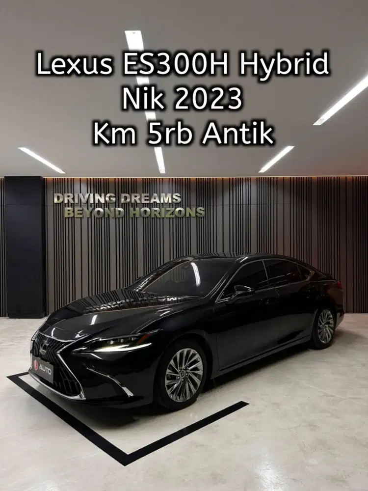 Lexus ES300H 2024 ES300 Hybrid Hitam Nik 2023 Km5rb B1518SAS