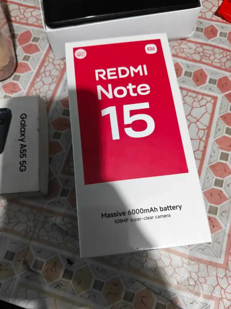 Redmi Note 15 8/256gb baru segel belum aktivasi