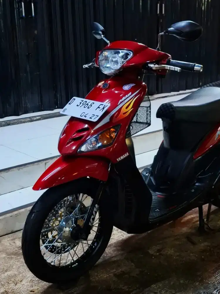 Mio sporty 2008 merah marun