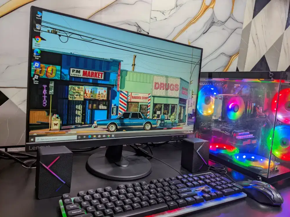 PC FULLSET GAMING SIAP PAKAI BERGARANSI
