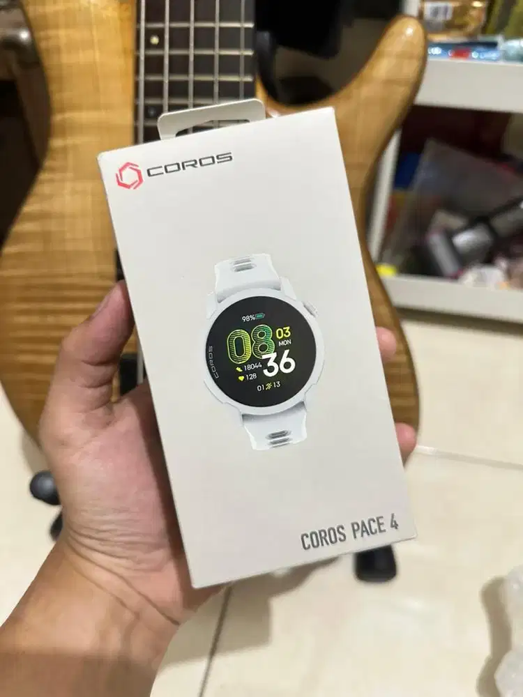 Coros Pace 4 putih kondisi baru garansi 2th segel original