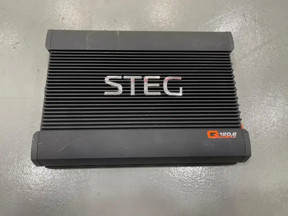 STEG QM 120.2x amplifier 2 ch audio original second