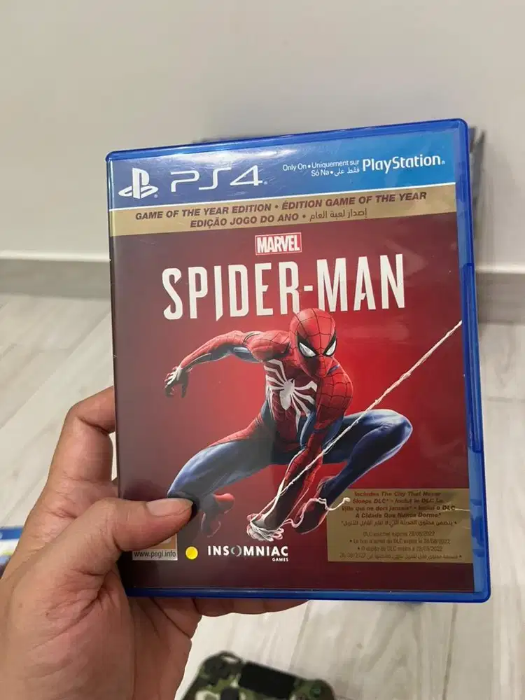 Kaset PS4 Spiderman (Second)