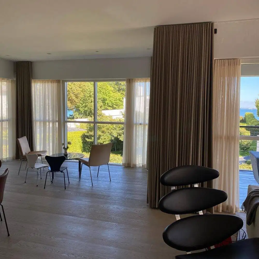 Gorden Wallpaper Vitrase Kaca Film Korden Roller Vertikal Blinds