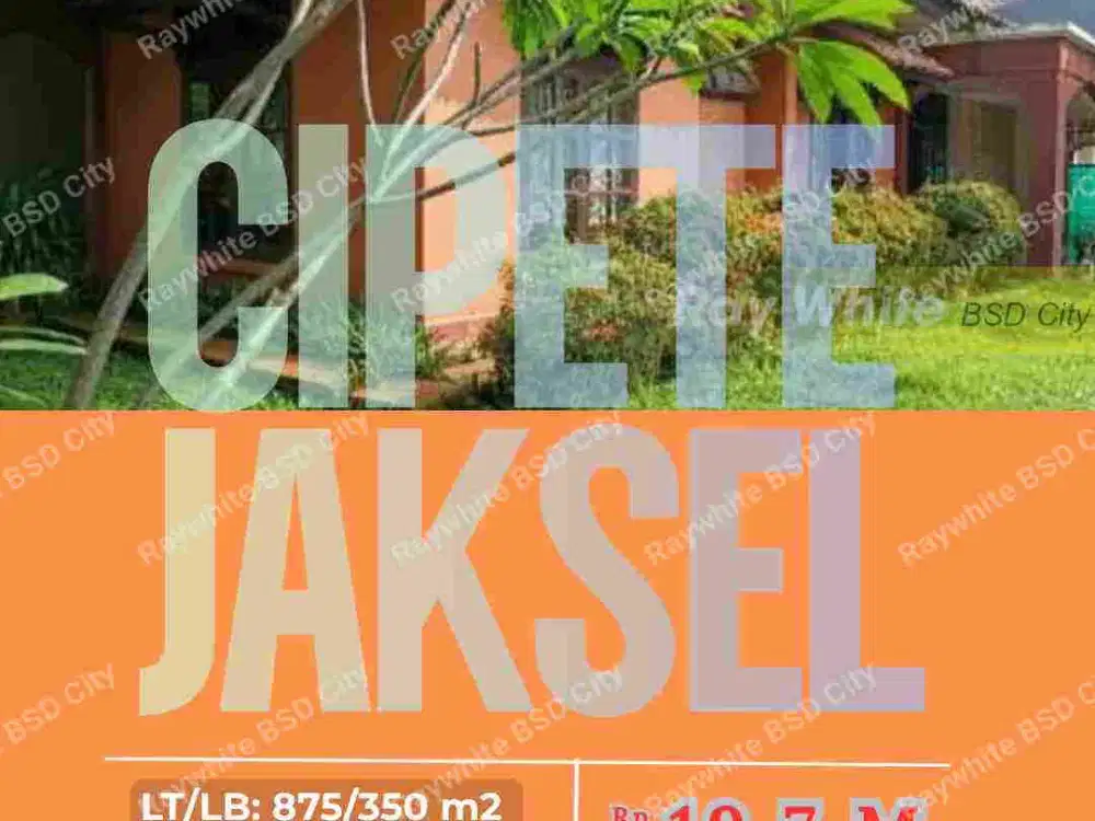 Rumah Bagus di CIPETE Jakarta Selatan