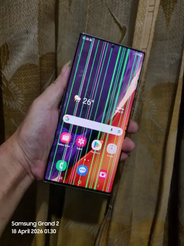 Samsung note 20 ultra sein RAM 8/256 MINUS LCD