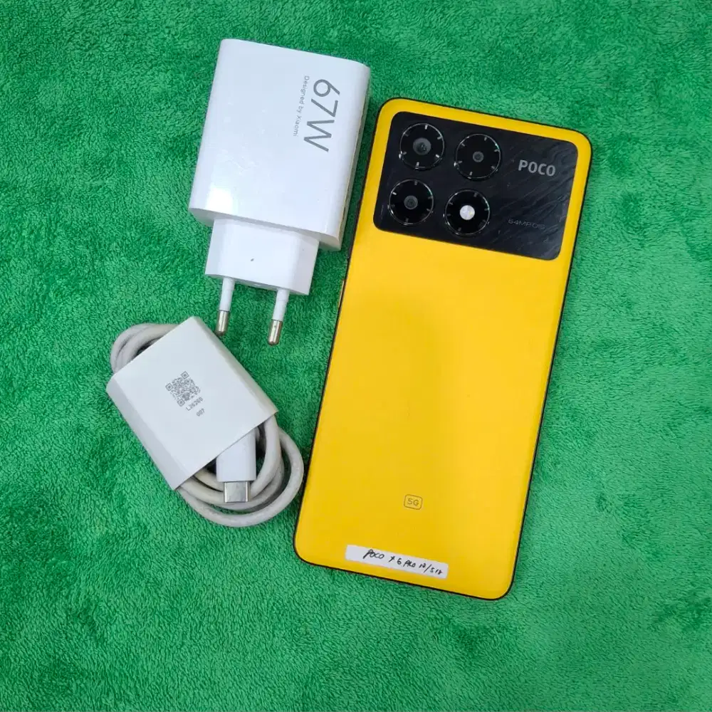 Poco X6 Pro 12/512gb Garansi on, Full ori