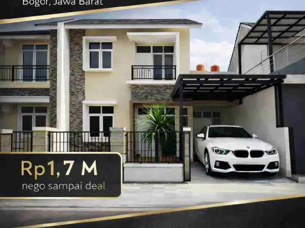 Dijual Rumah Minimalis Murah Vila Bogor Indah 5 Sukaraja Lt.198 Lb.262.