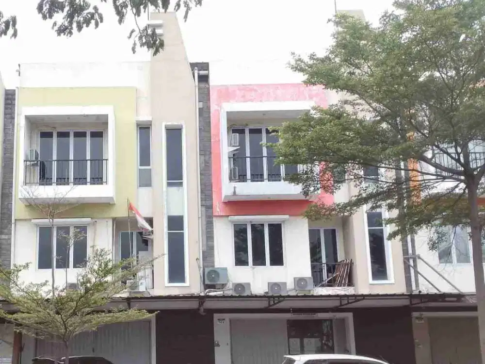 ruko gandeng taman puspa harapan indah 2 bekasi