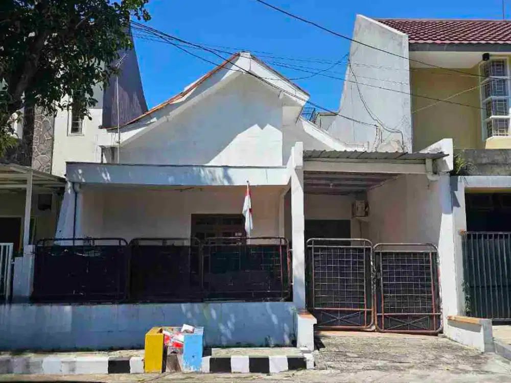 Dijual Rumah Rungkut Asri Row Jalan 4 Mobil