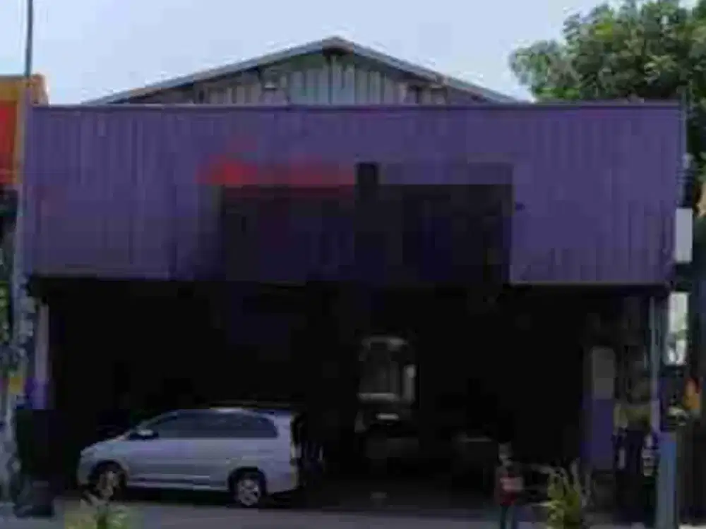 gudang/showroom siap pakai di jalan raya bekasi