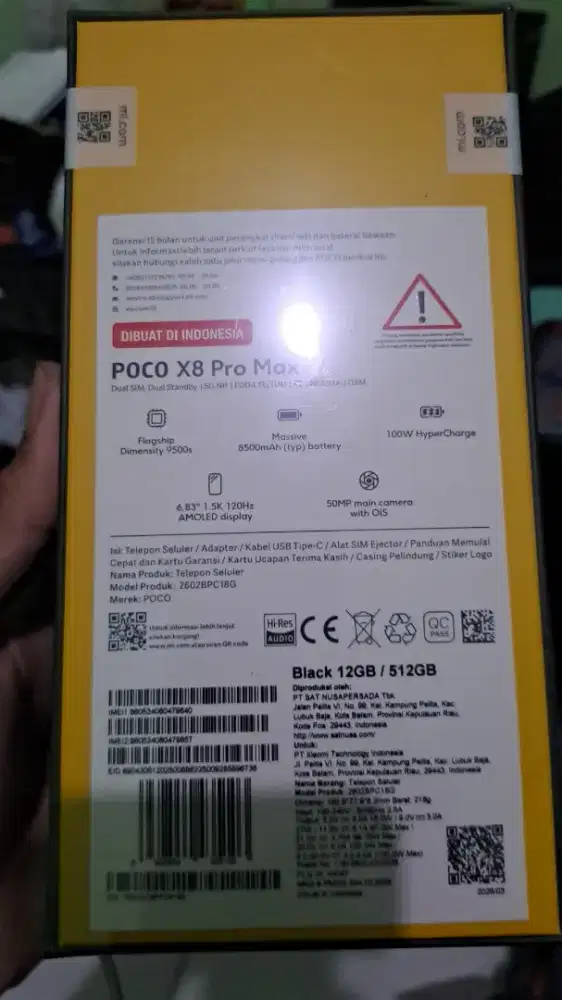 Poco X8 Pro Max 12/512 Black