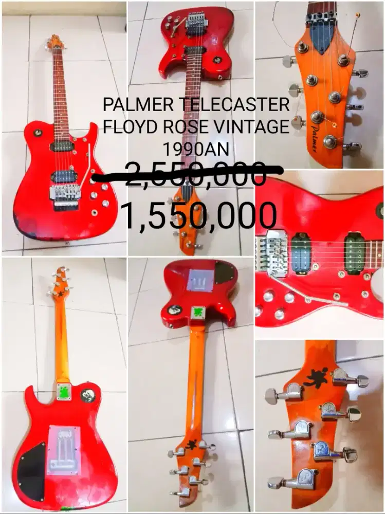 Gitar listrik palmer vintage gitarnya abde yg pertana