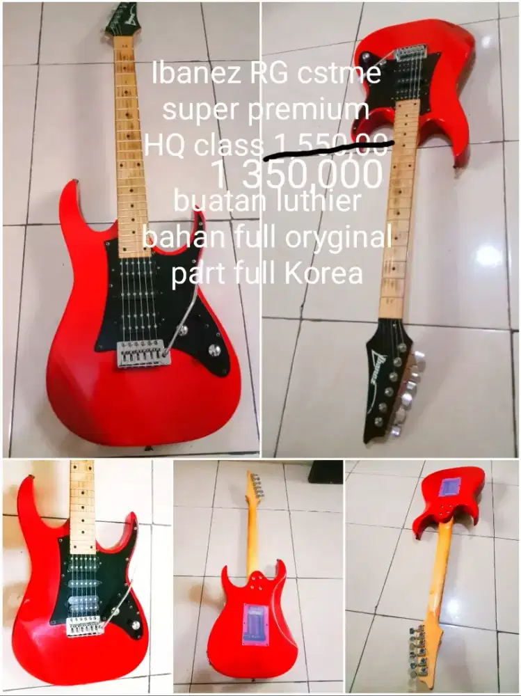 Gitar listrik ibanez cstme hq class