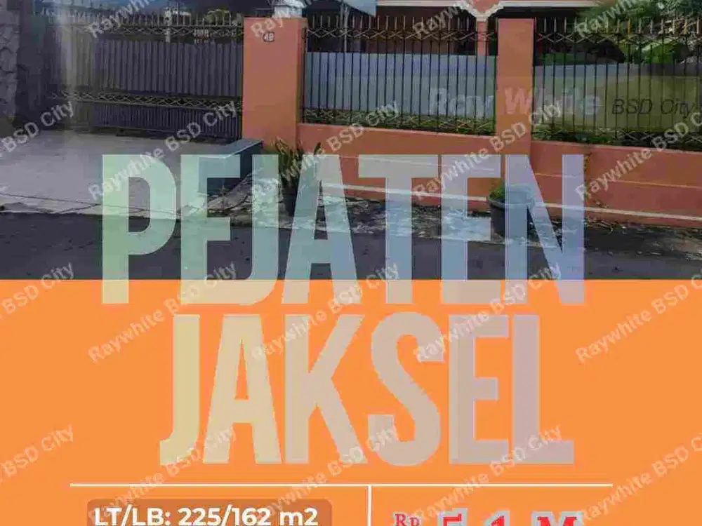 Rumah lokasi Strategis di Pejaten Timur Jaksel