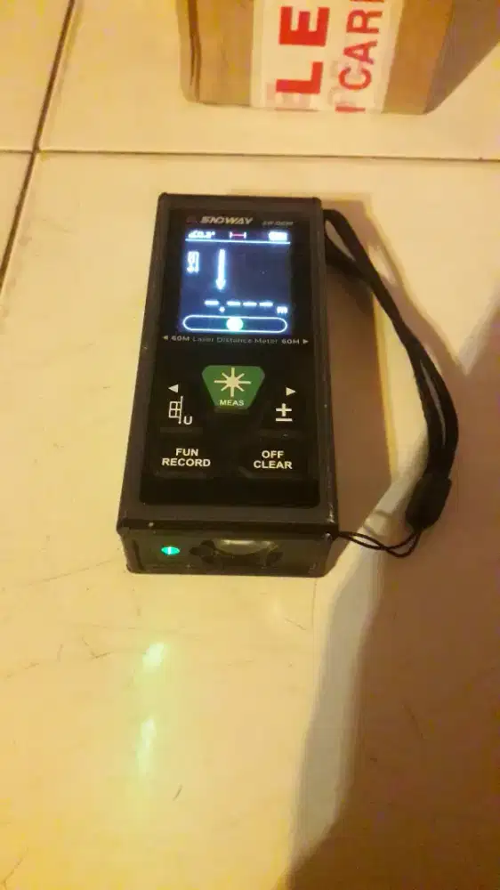 Meteran digital laser SNDWAY tipe SW-DG60