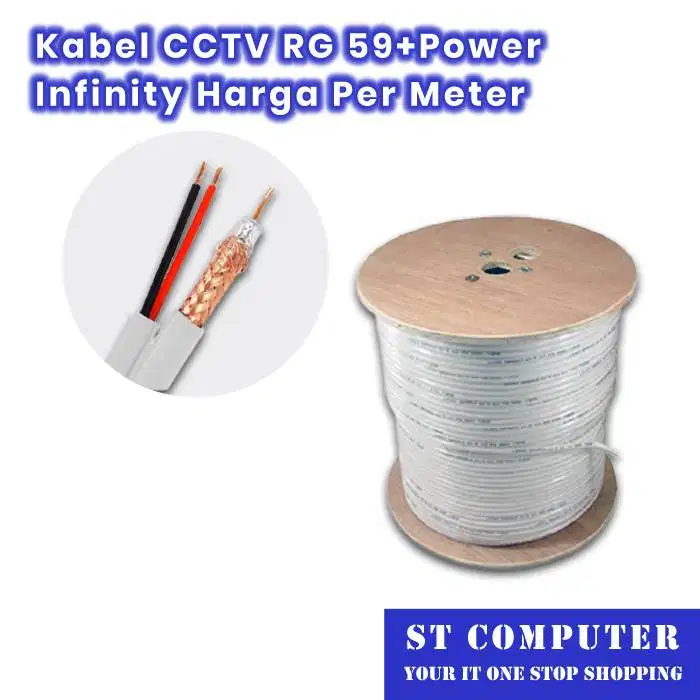 Kabel CCTV RG 59+Power Infinity