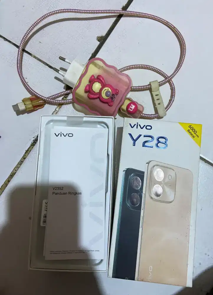 Jual HP VIVO y28 ram 8/256GB muluss