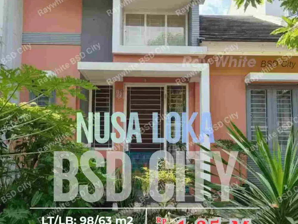 Rumah Minimalist di Nusa Loka BSD City Dekat Tol