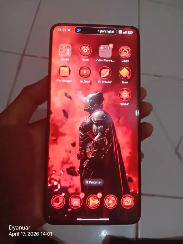 Poco x7 pro iron man