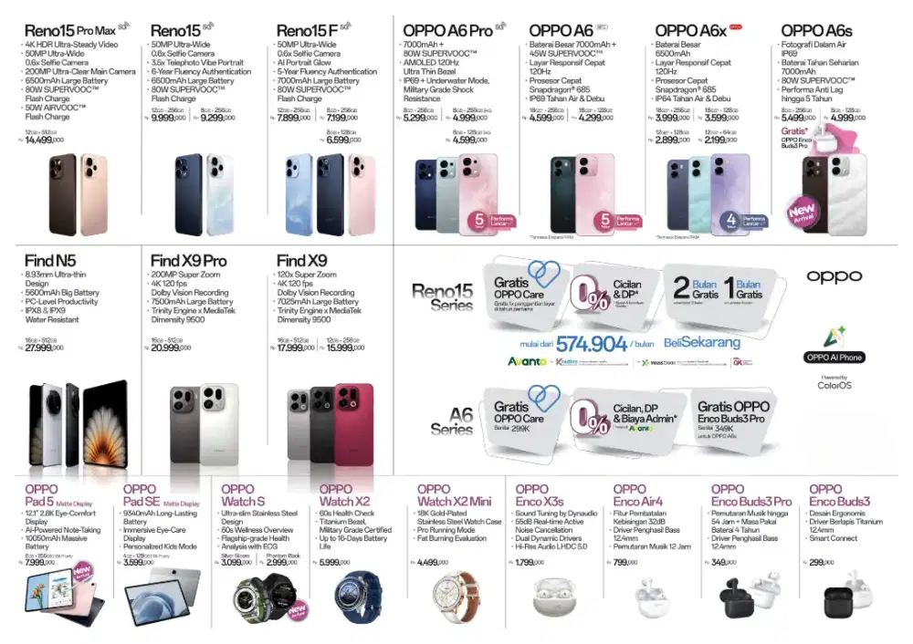 PROMO HP OPPO GRATIS 2 TAHUN