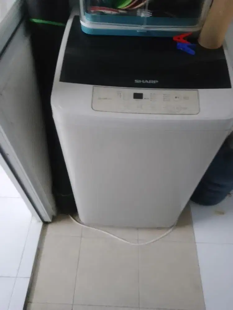 Mesin cuci sharp 1 tabung