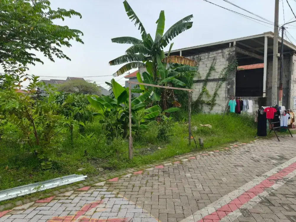 Dijual tanah di dalam perumahan area drancang, menganti, kab. Gresik
