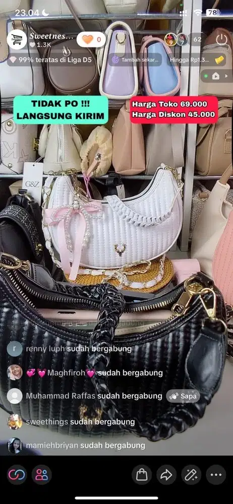 Dicari Host Live Streaming Fashion