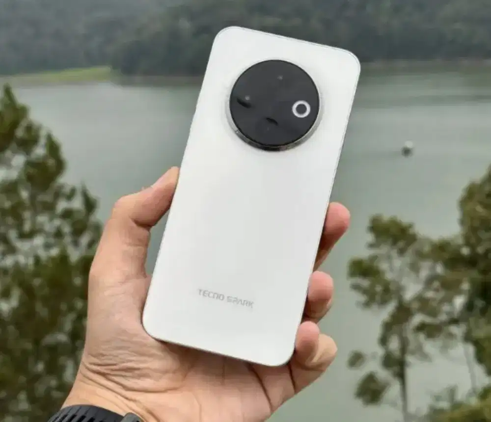 Tekno spark 30C NFC putih ram 6/128 GB stereo speaker