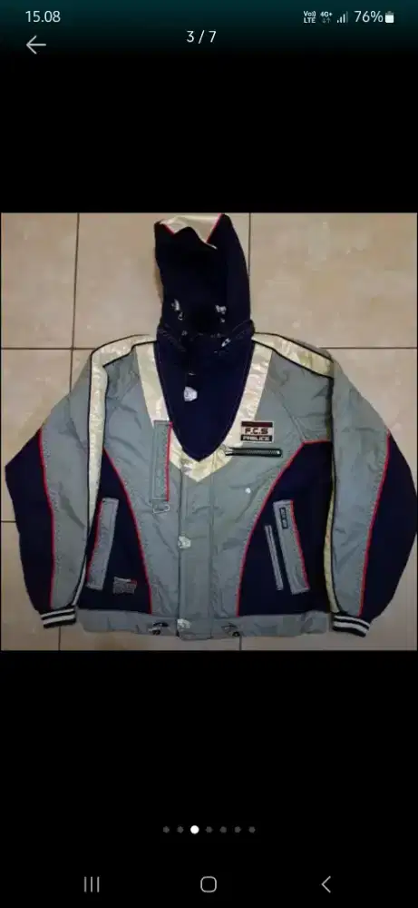 Jaket racing vintage