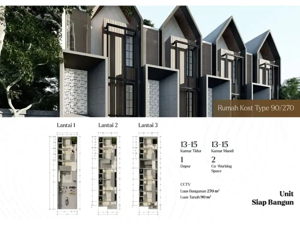 rumah kos rukos dekat universitas brawijaya