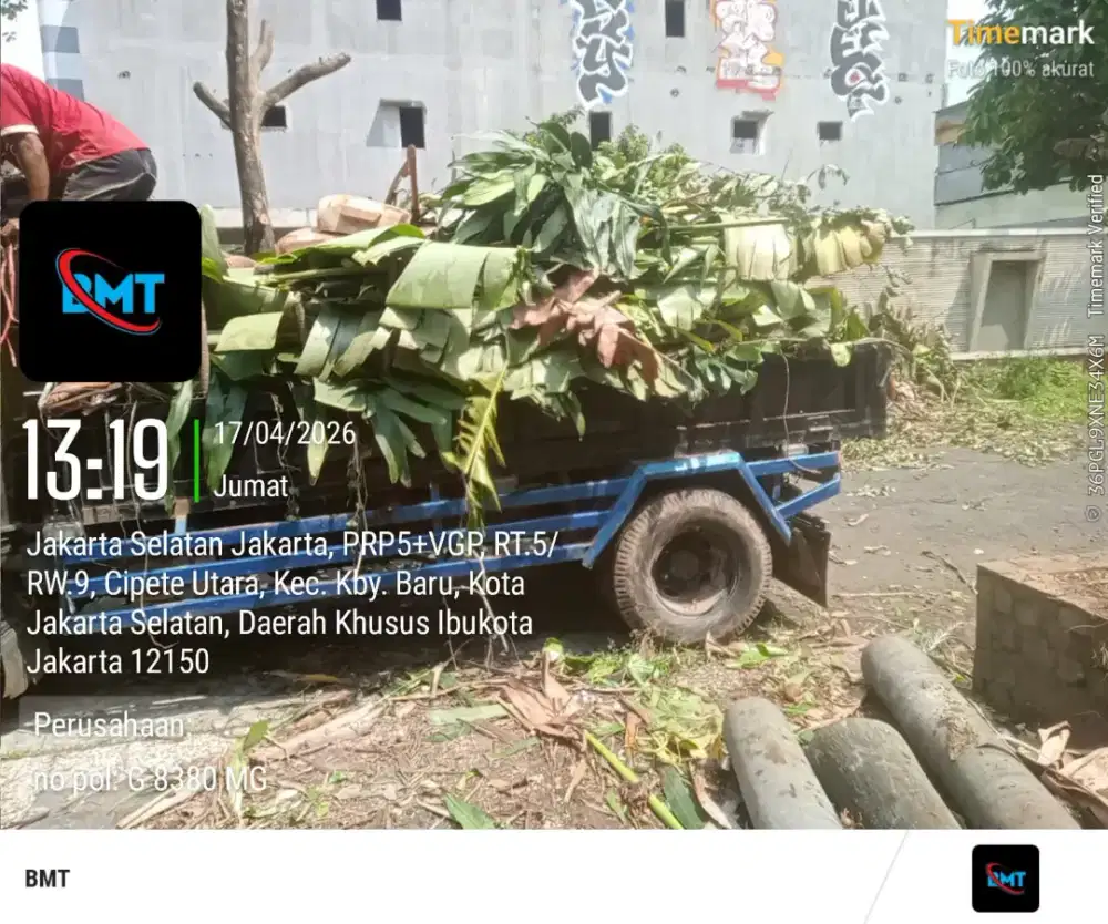 Jasa buang puing dan buang tanah