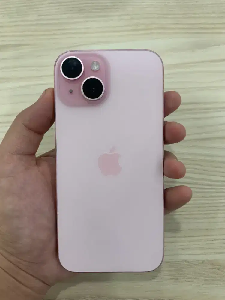 iPhone 15 Basic 256gb Pink iBox Fullset Ori