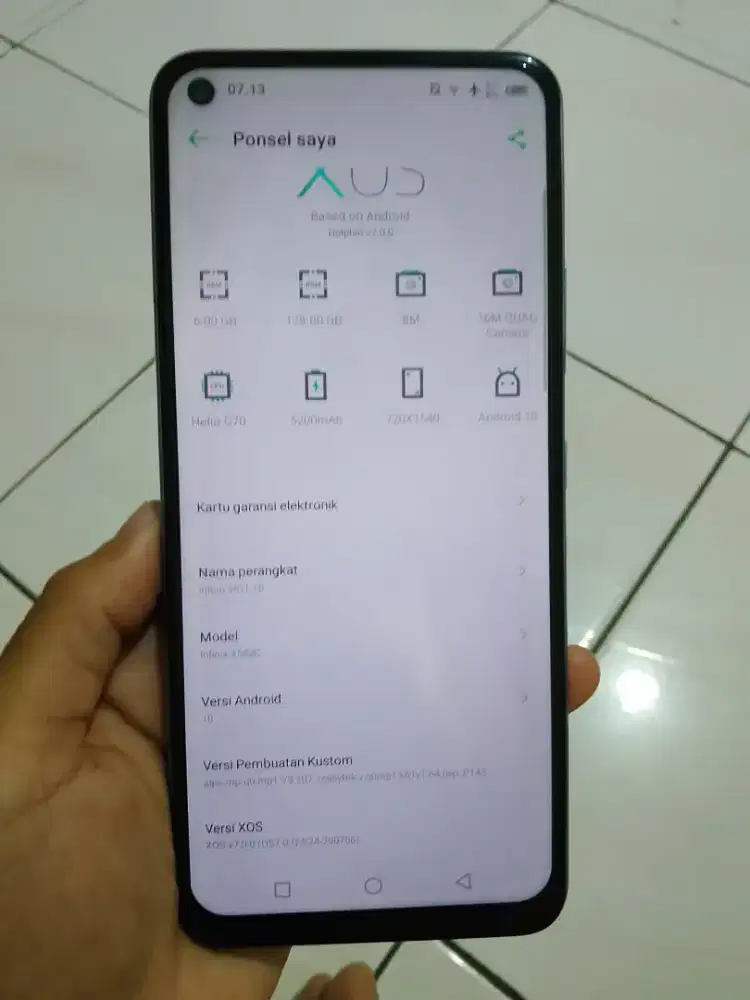 Infinix hot 10 RAM 6/128 batangan biasakan membaca iklan