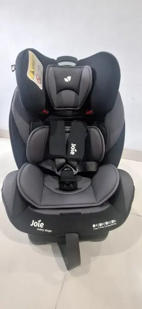 - *Judul*: Car Seat Joie Every Stage 0-36kg Bekas Like New, No Minus