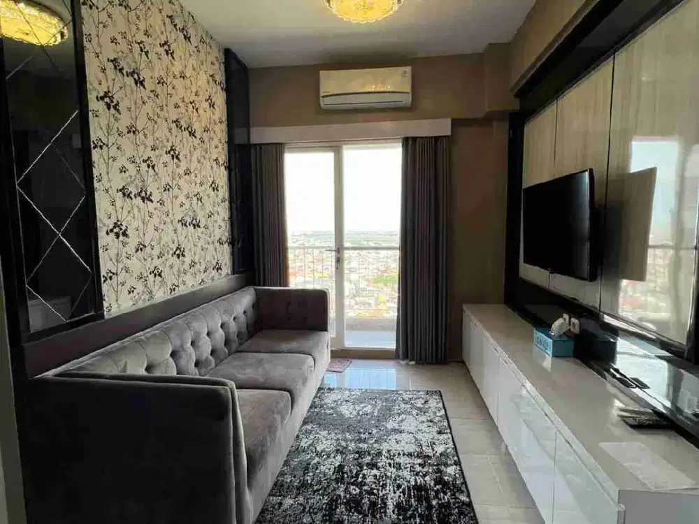 DiJual Apartemen Puncak Dharmahusada 
tipe 2BR