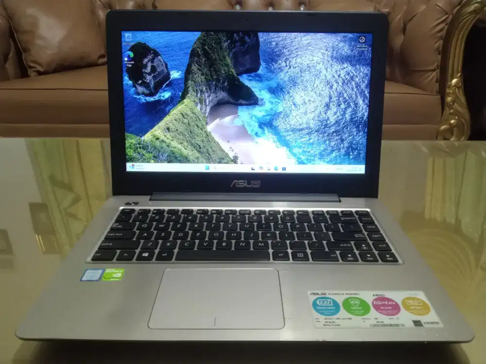 Game/Desain ASUS Vivobook Core i3 Ram 8Gb drr4 Ssd 256Gb Nvidia Mx110