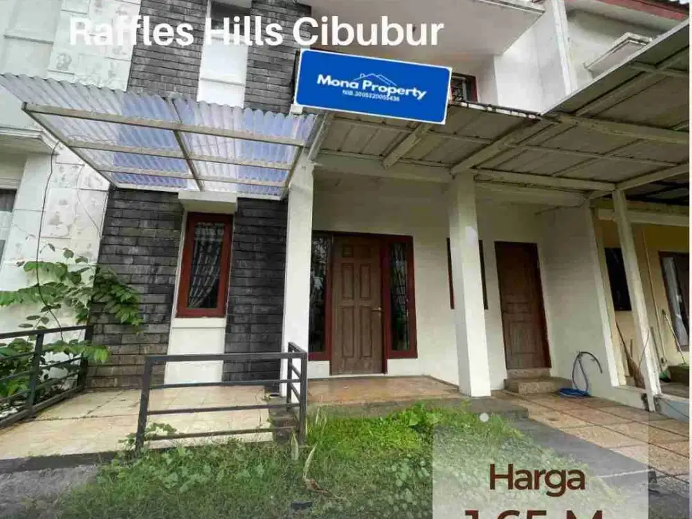Dijual Rumah Rapih Siap Huni di Raffles Hills Cibubur