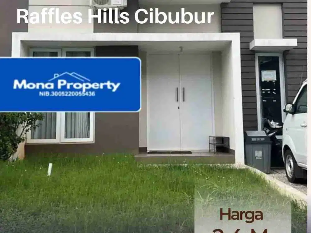 Dijual Rumah Cantik dan Nyaman di Raffles Hills Cibubur