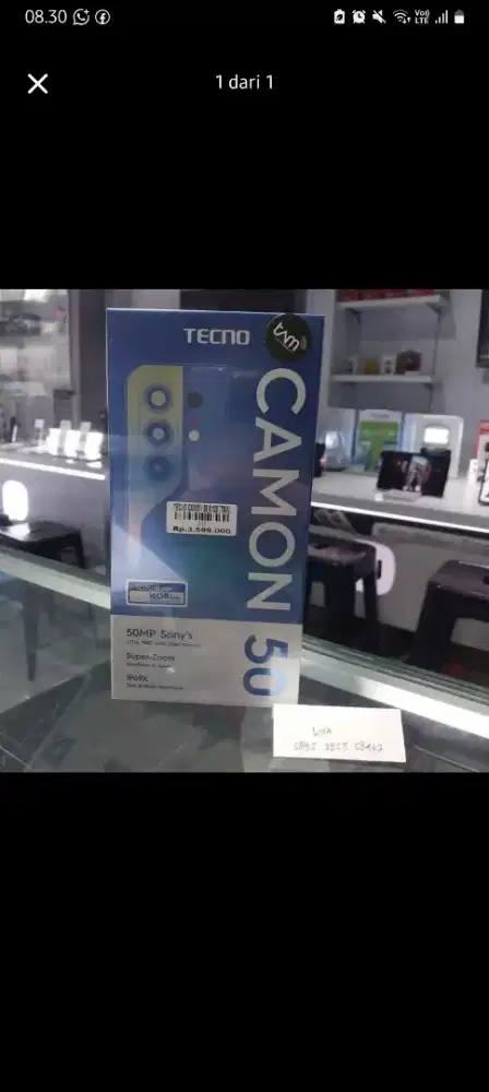 TECNO CAMON 50 8/128 | ATLANTIS DAHSYAT