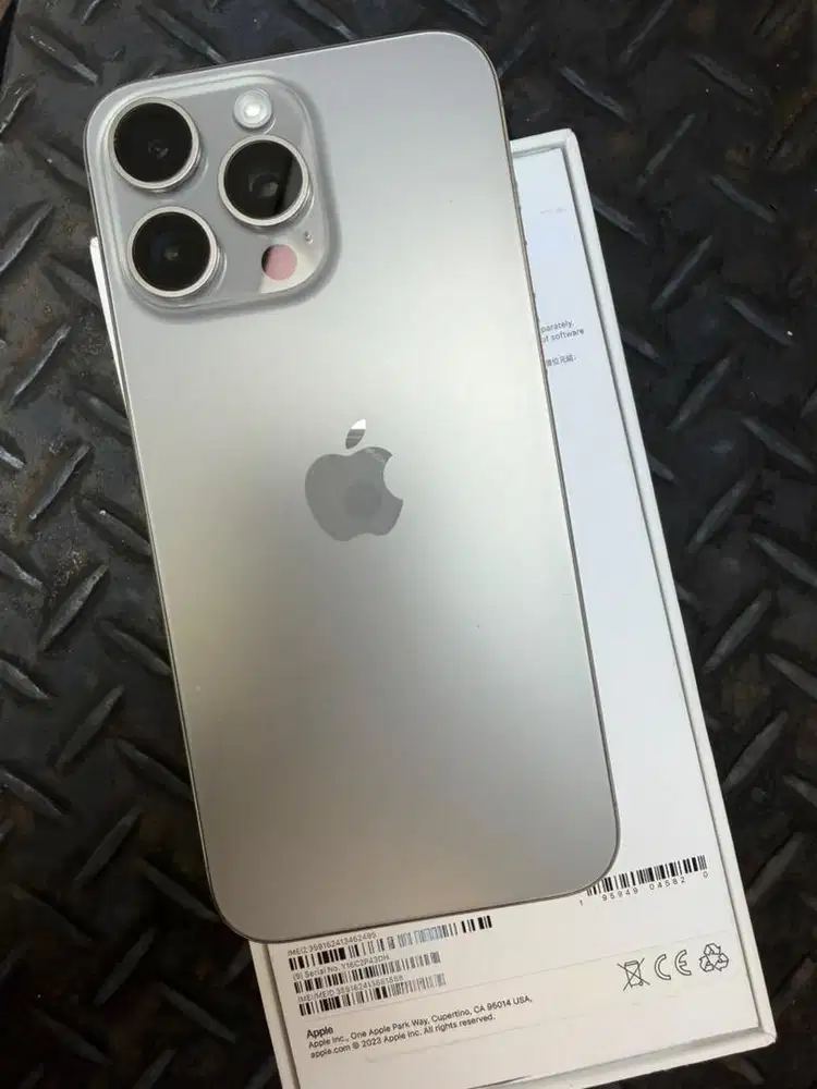 Iphone 15 Pro Max 512GB DUAL SIM NANO Kemenperin