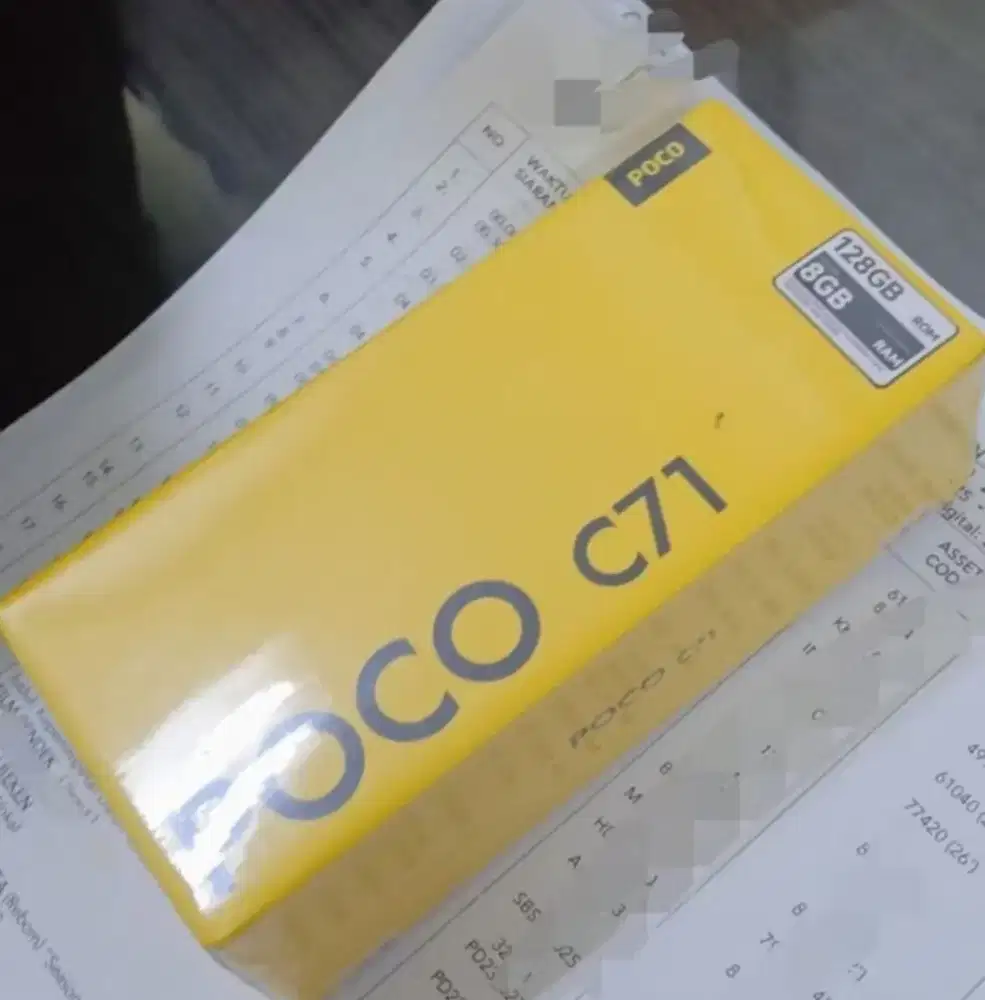 Poco C71 Segel Resmi