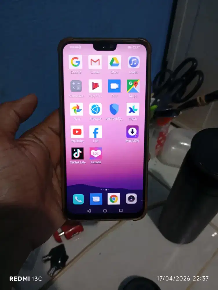 Jual hp honor 8x jaringan 4G ram 4/128GB